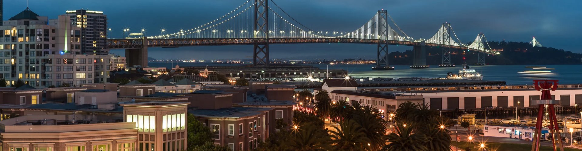 Sunset over San Francisco Bay