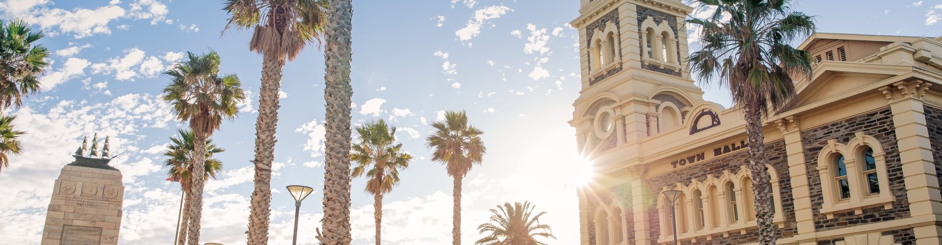 Sunset over Adelaide, AU