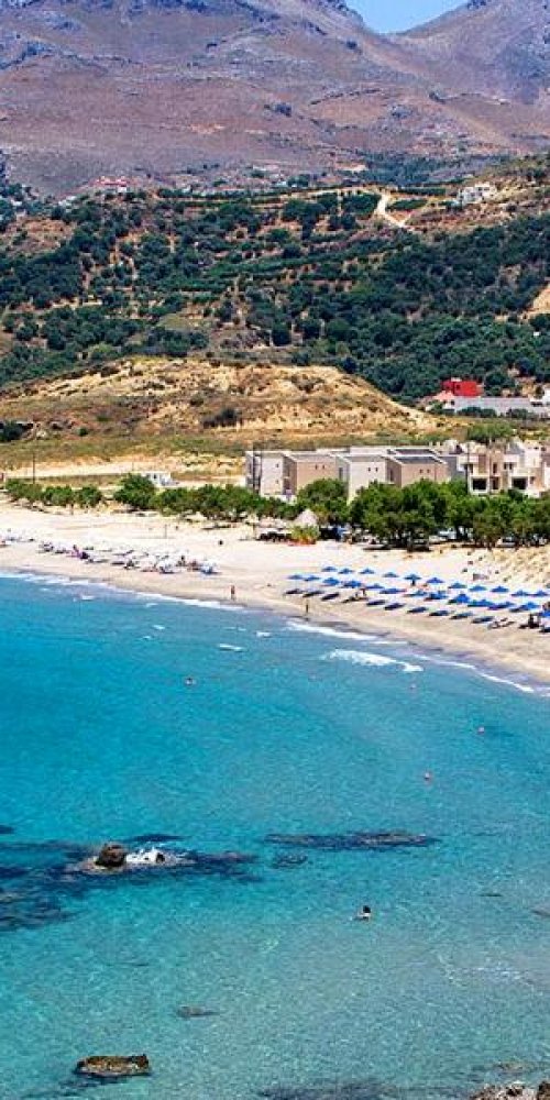 Narrow street in Plakias