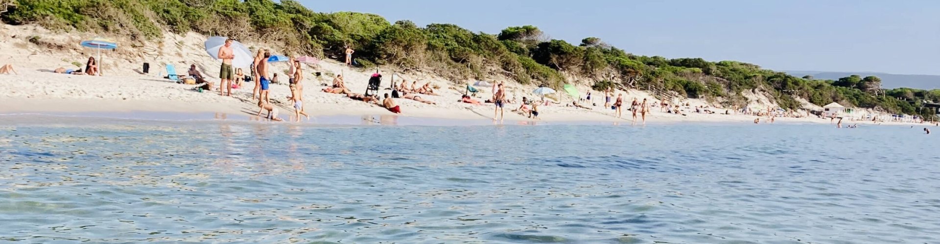 Sunset over Alghero coastline