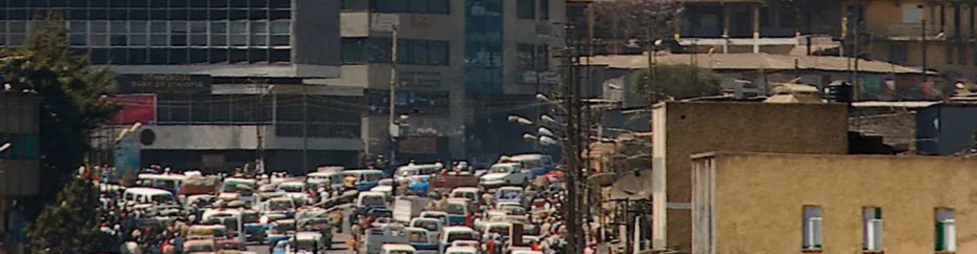 Sunset over Addis Ababa