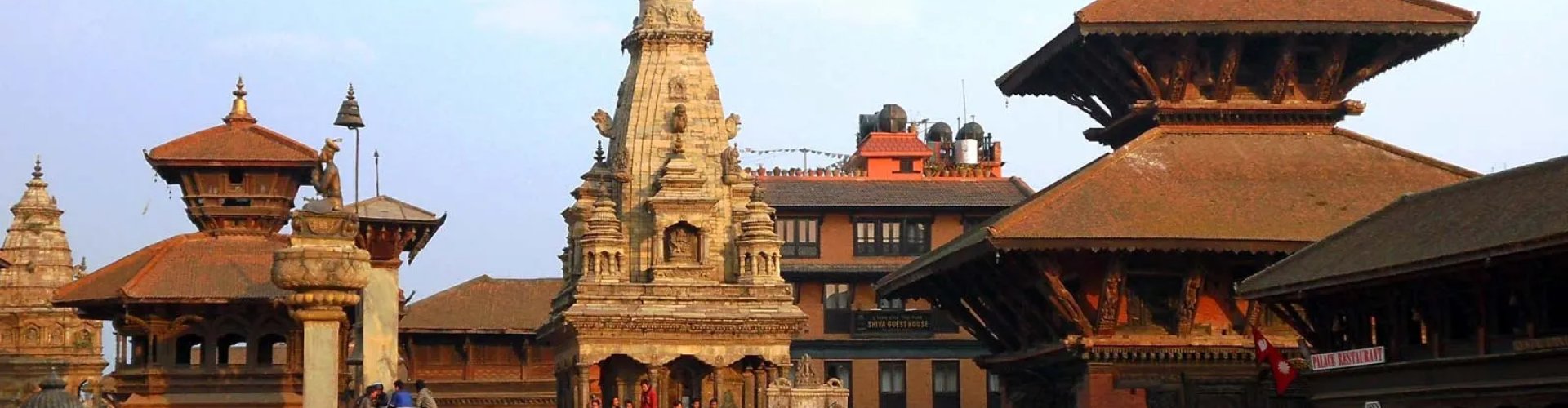 Sunset over Kathmandu, NP