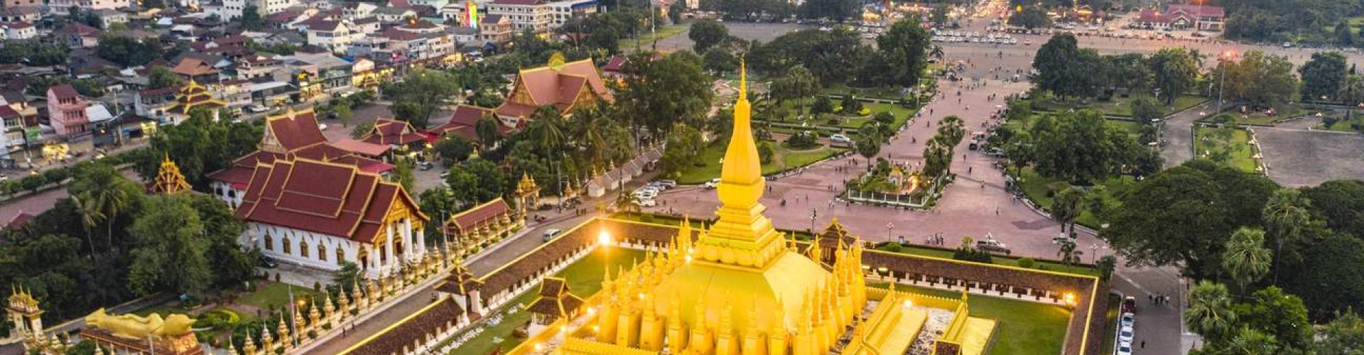 Sunset over Vientiane, LA