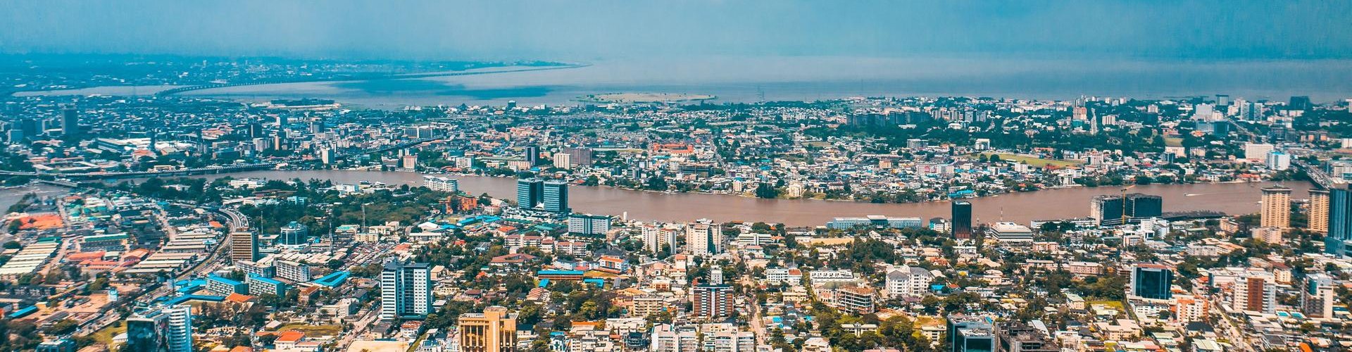 Sunset over Lagos, NG
