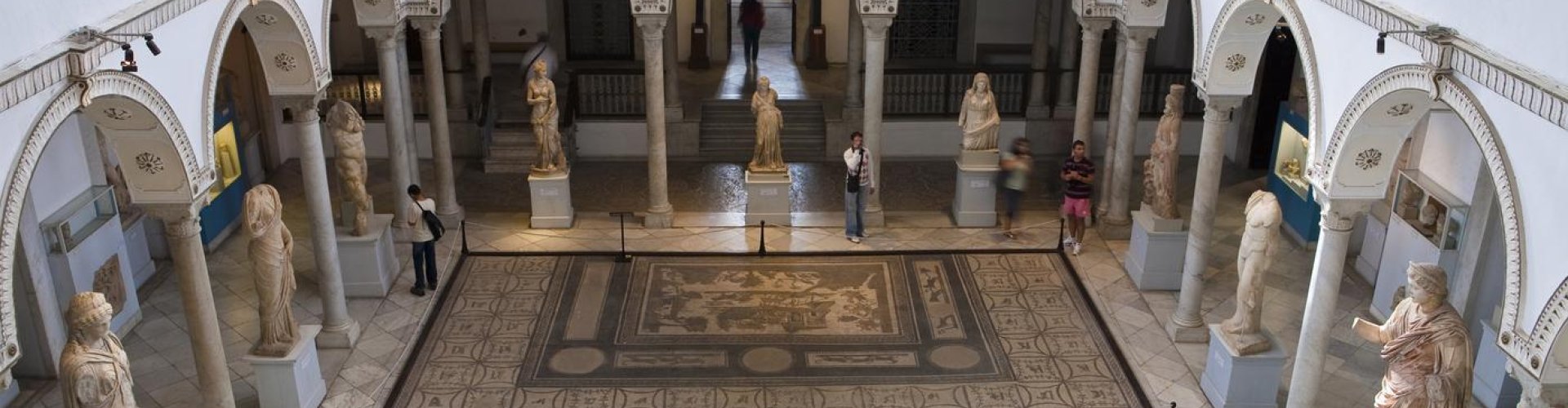Panoramic view of Le Bardo, TN at sunset