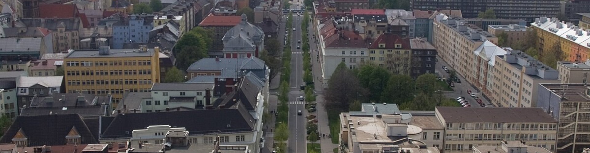 Scenic view of Ostrava cityscape