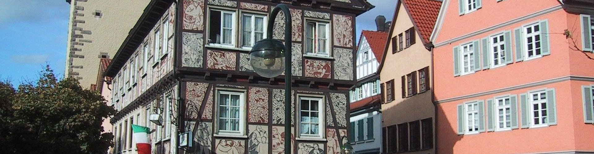 Scenic view of Reutlingen, DE landscape