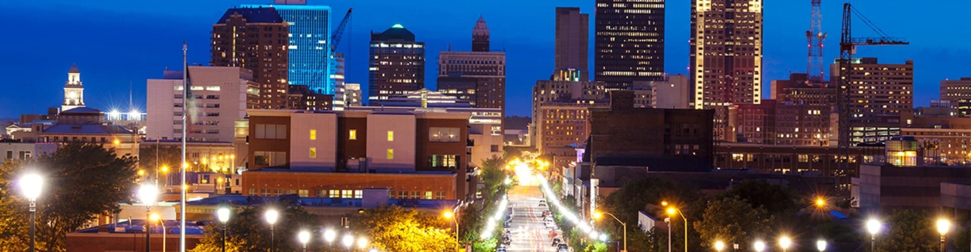 Des Moines, IA, US landscape