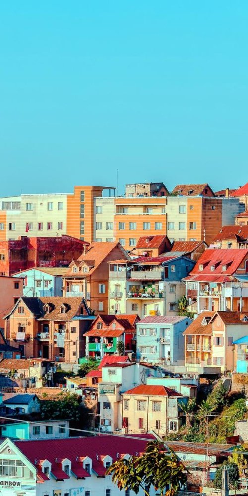 Street scene in Antananarivo, MG