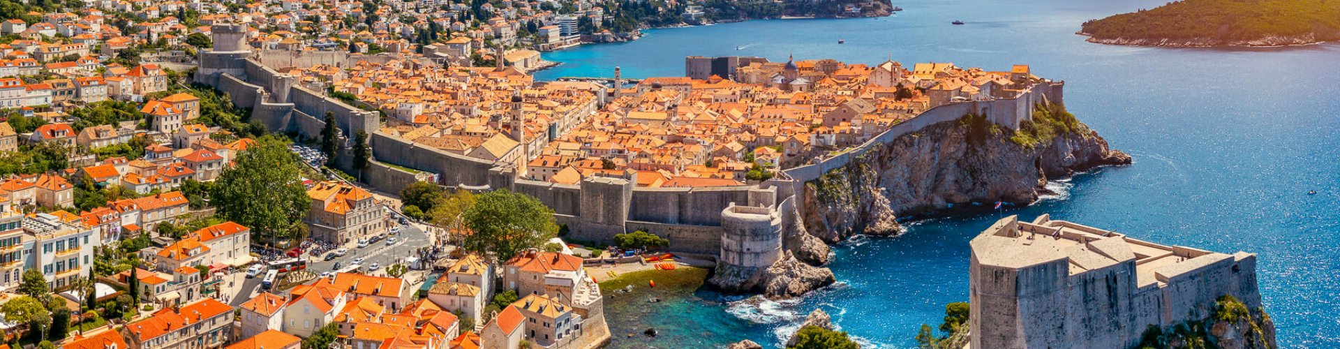 Scenic Croatian coastline